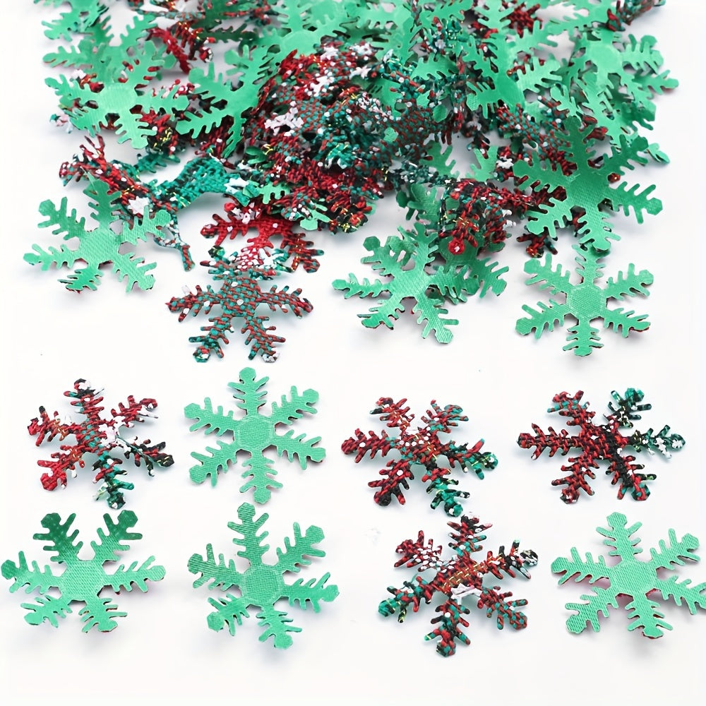 Christmas Polyester Snowflake Patches