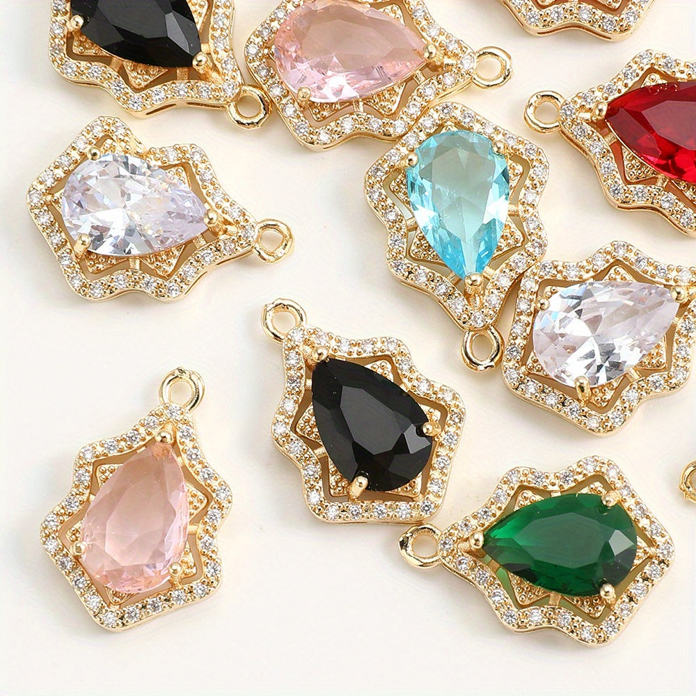 Glass Waterdrop Pendants
