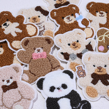 Bear Embroidery Patch