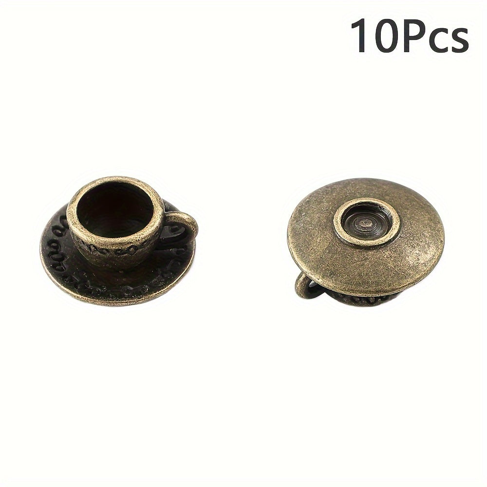 Mini Tea Set Alloy Charms