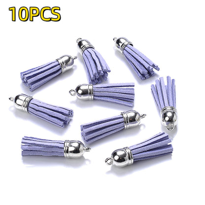 Colorful Polyester Tassel Pendants