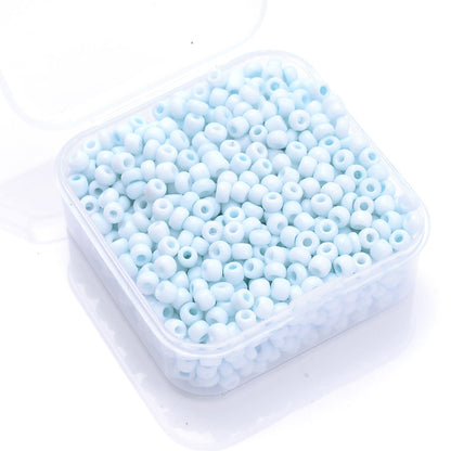 1000PCS 3mm Macaron Multicolor Glass Seed Bead Set