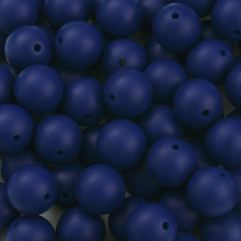 12 mm Round Silicone Beads