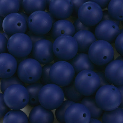 12 mm Round Silicone Beads