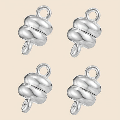 Flat Round Magnetic Jewelry Clasps
