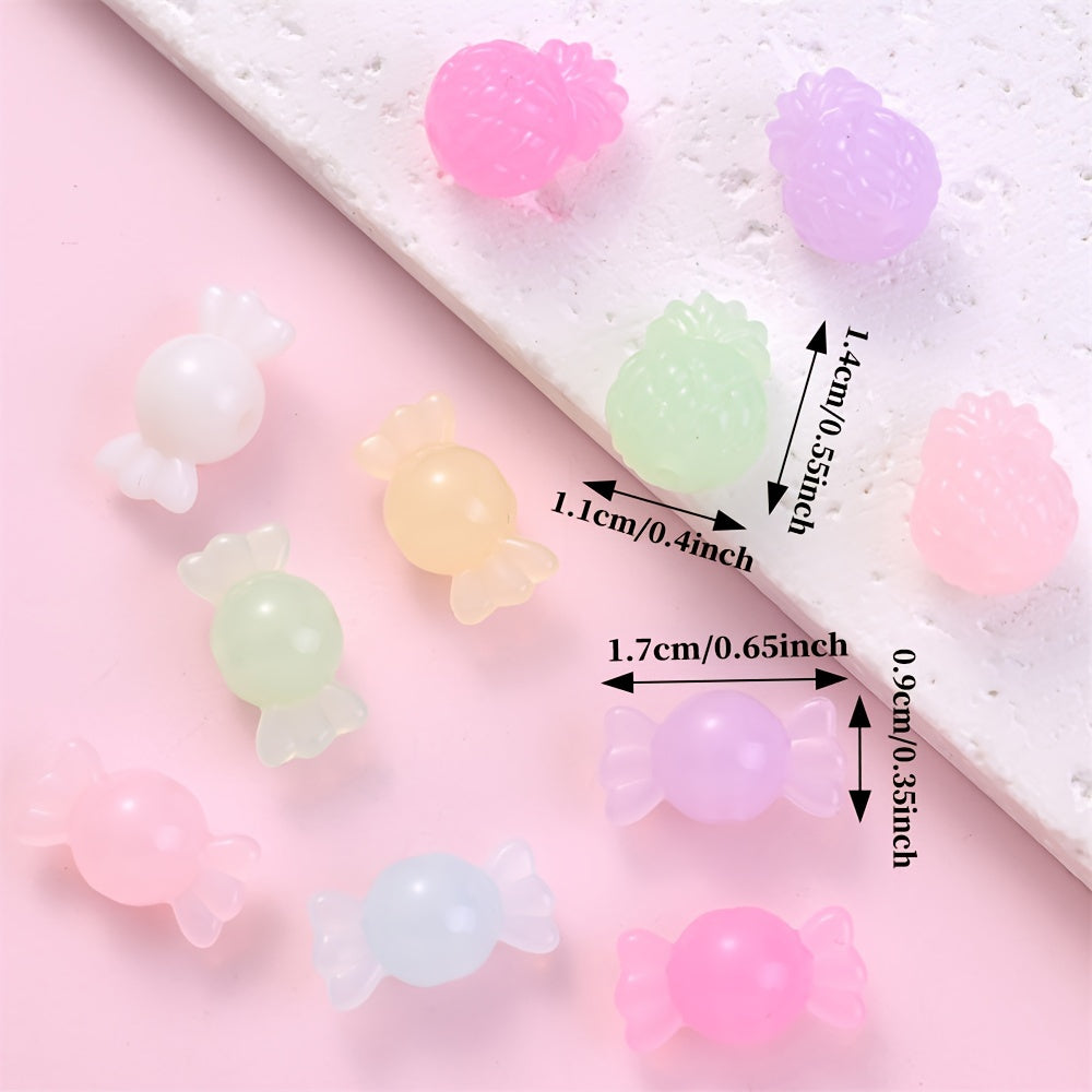 Pineapple Acrylic Beads