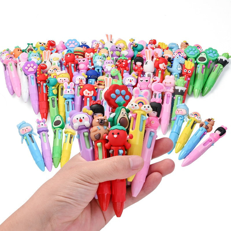 Cartoon Animal Retractable Ballpoint Pens