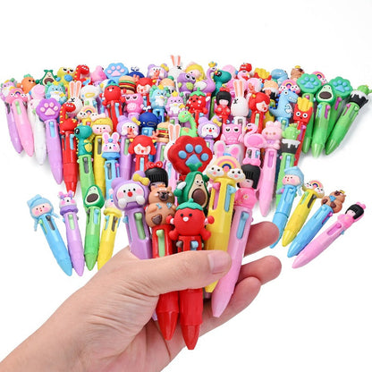Cartoon Animal Retractable Ballpoint Pens