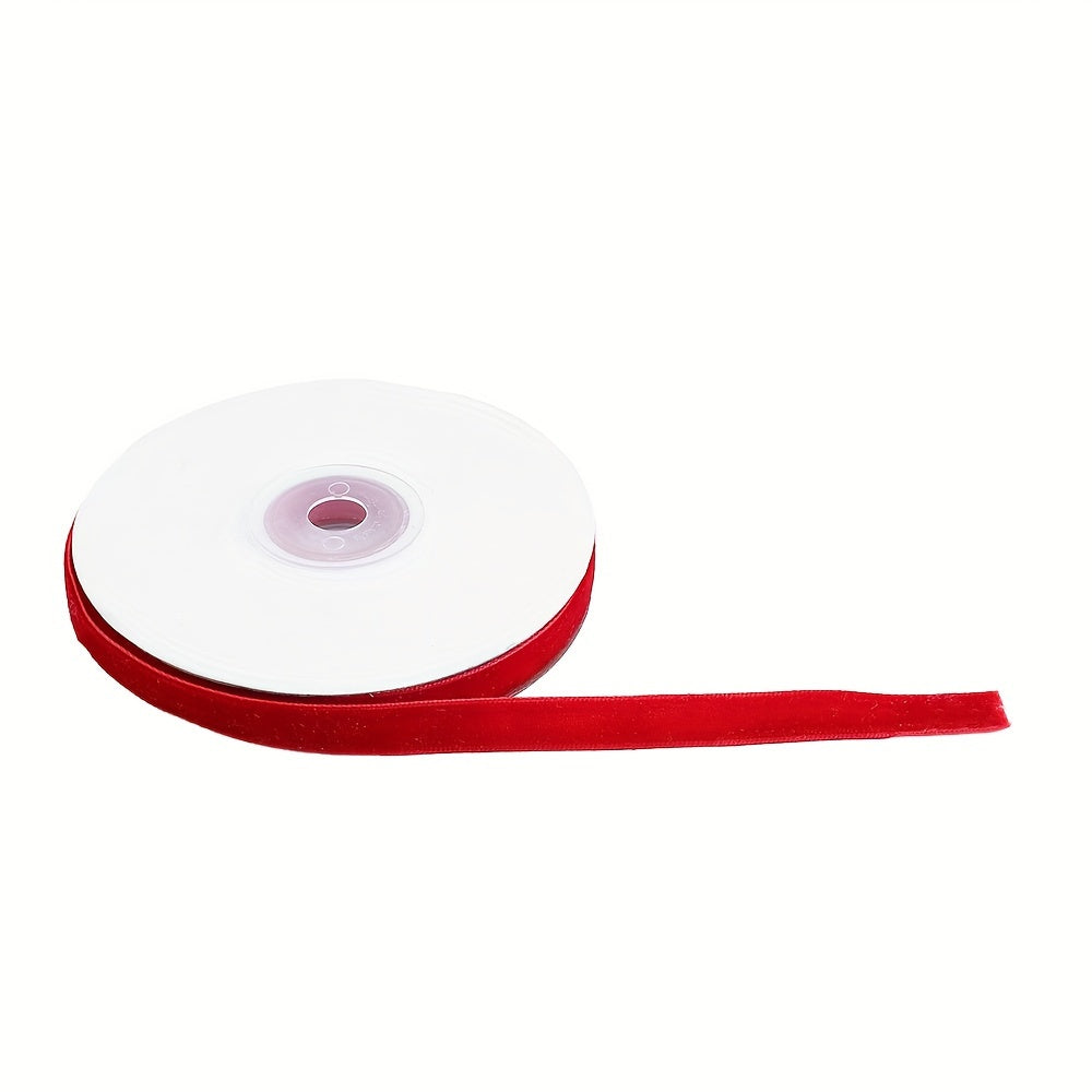 Velvet Polyester Ribbon Roll