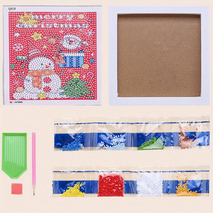 Diamond Art Christmas Ornament Kit