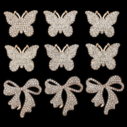 Golden Bow Flatback Embellishments