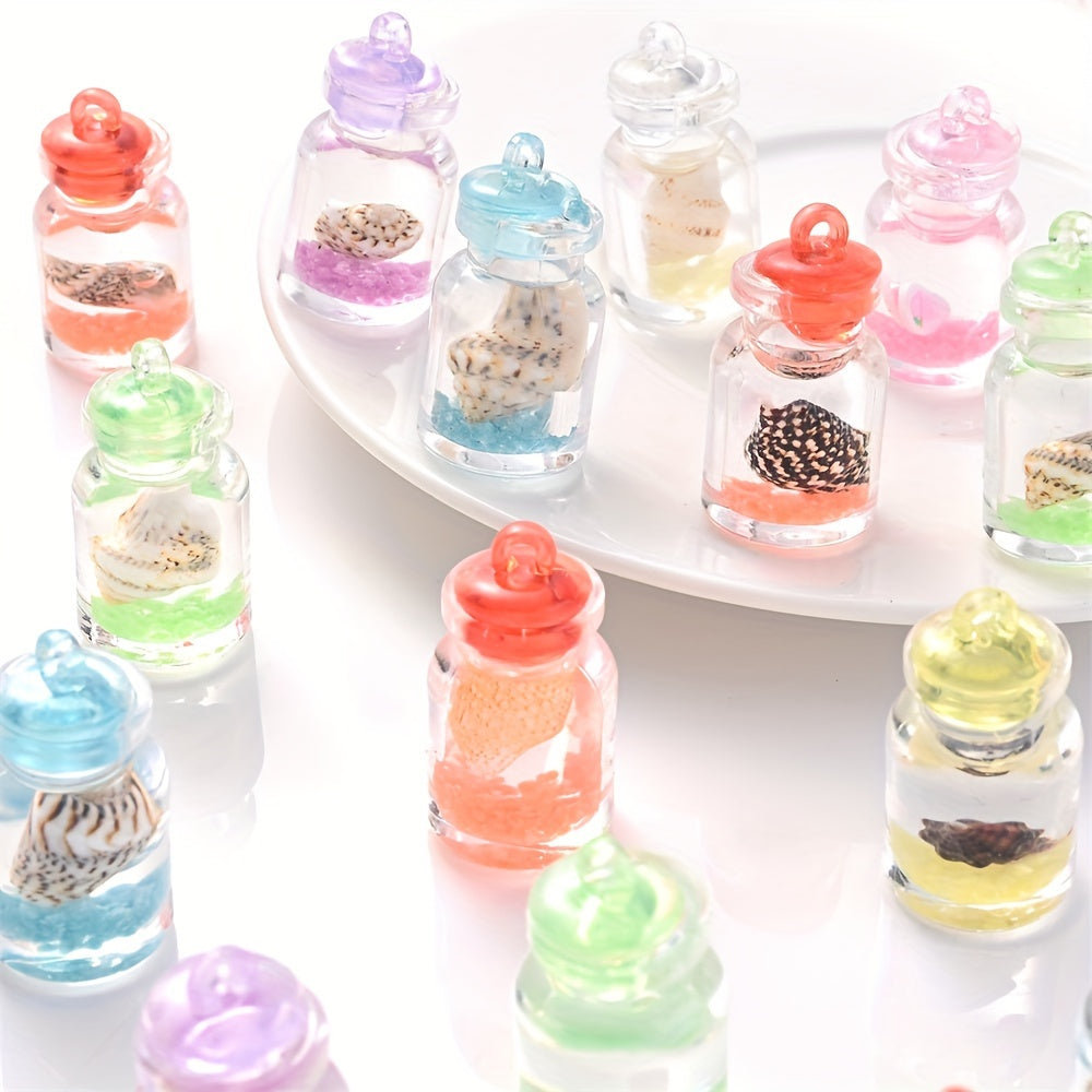 Luminous Bottle Macaron Pendants