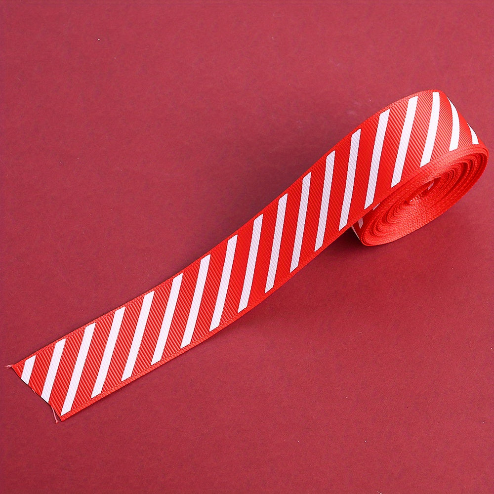 Christmas Striped Ribbon
