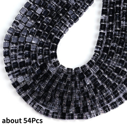 Square Natural Stone Beads