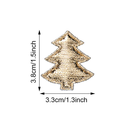 Christmas Tree Fabric Patches