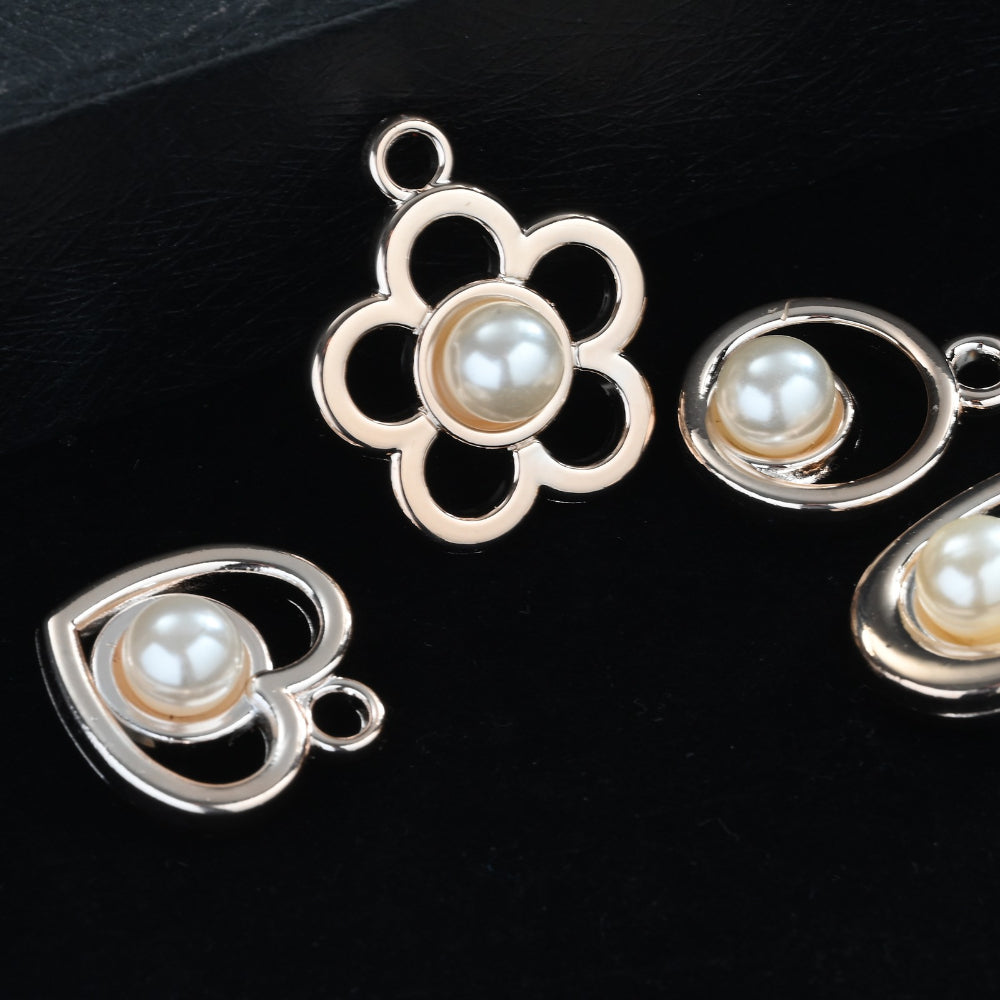CCB Imitation Pearl Pendants