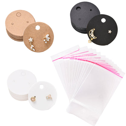 Keychain and Jewelry OPP Packaging Card Set