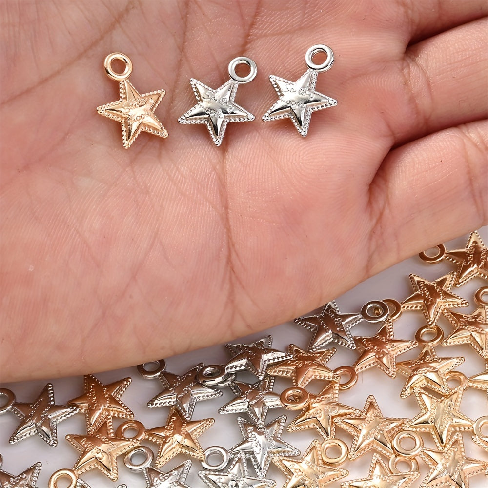 20PCS 12×15mm Antique Star CCB Pendant Beads