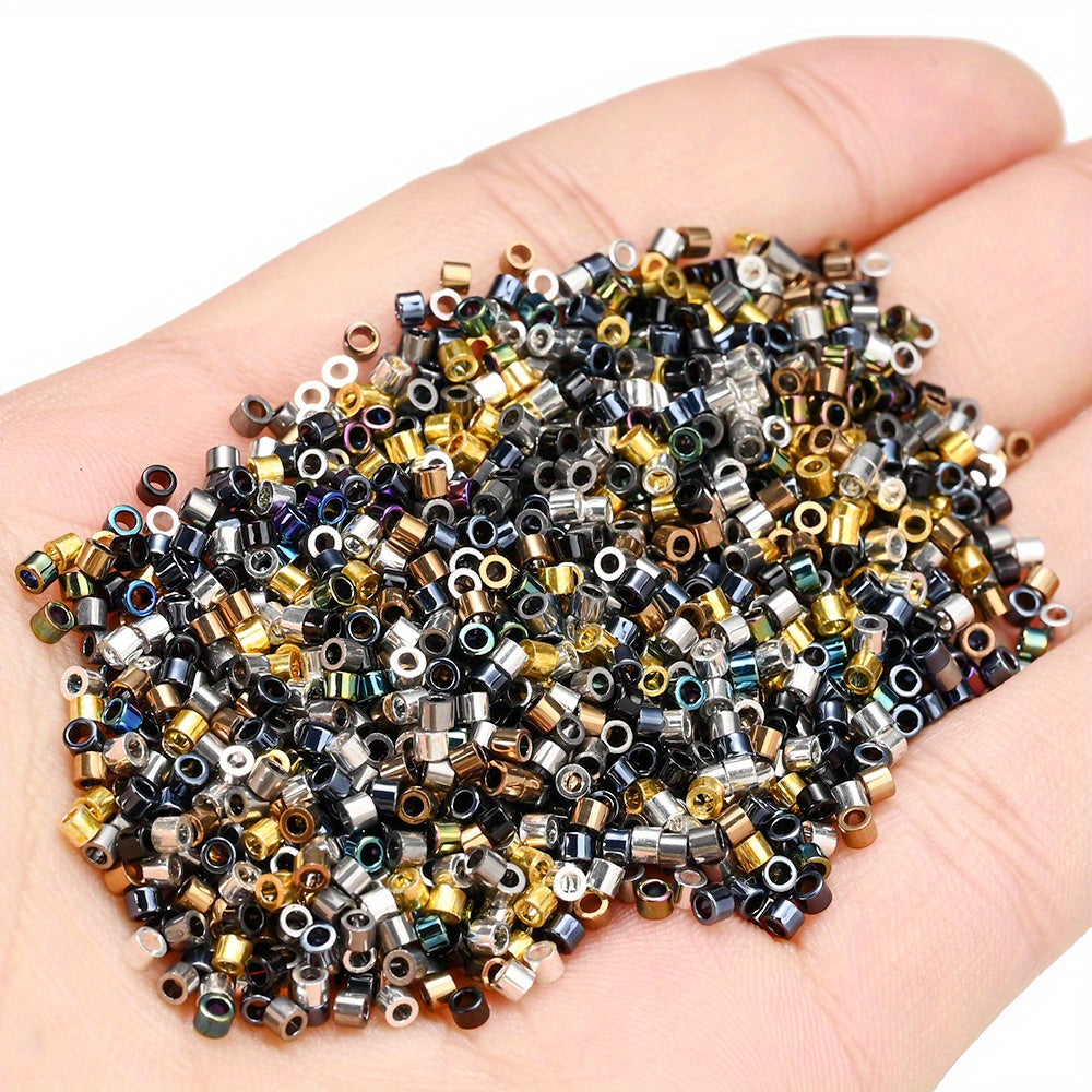 Antique Metal Plated Rice Beads