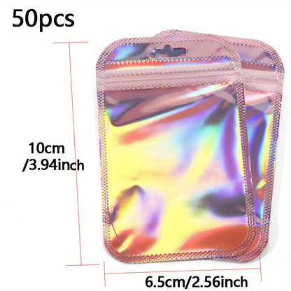 Laser OPP Zip Lock Packaging Bags