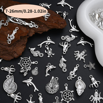 Sea Life Alloy Pendants