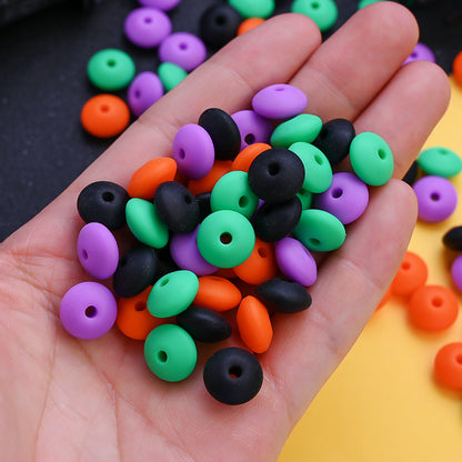 80pcs Silicone Abacus Beads Set