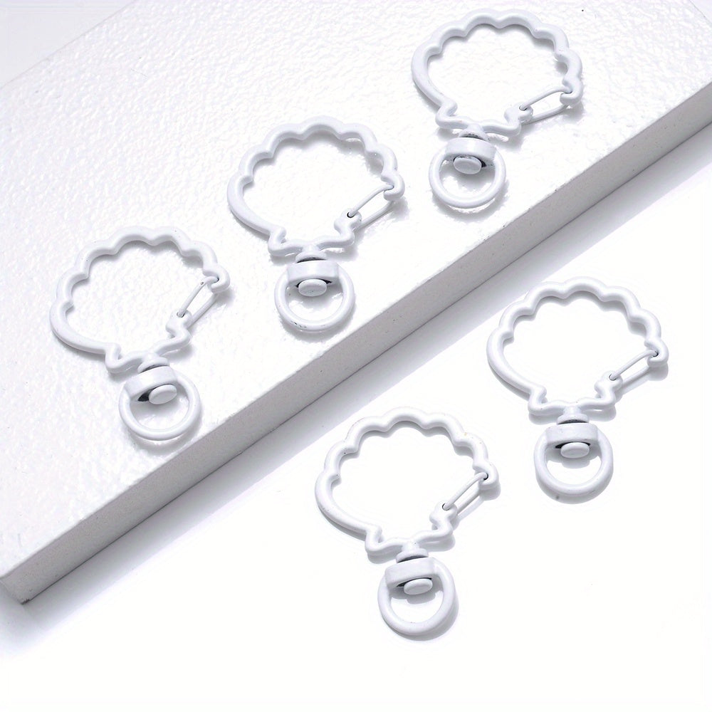 Shell Shape Lobster Clasp Hooks