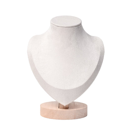 1PC Velvet Necklace Display Mannequin Bust