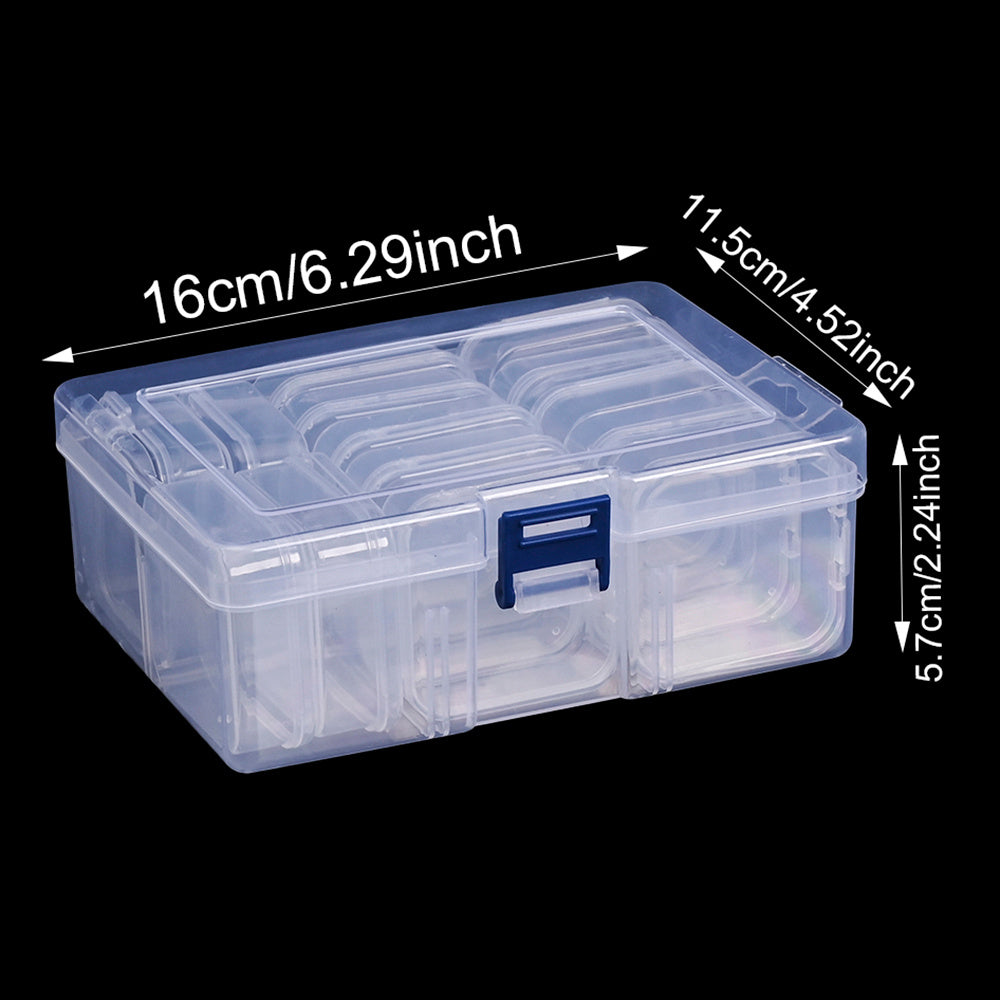 14 Grid Plastic Storage Box
