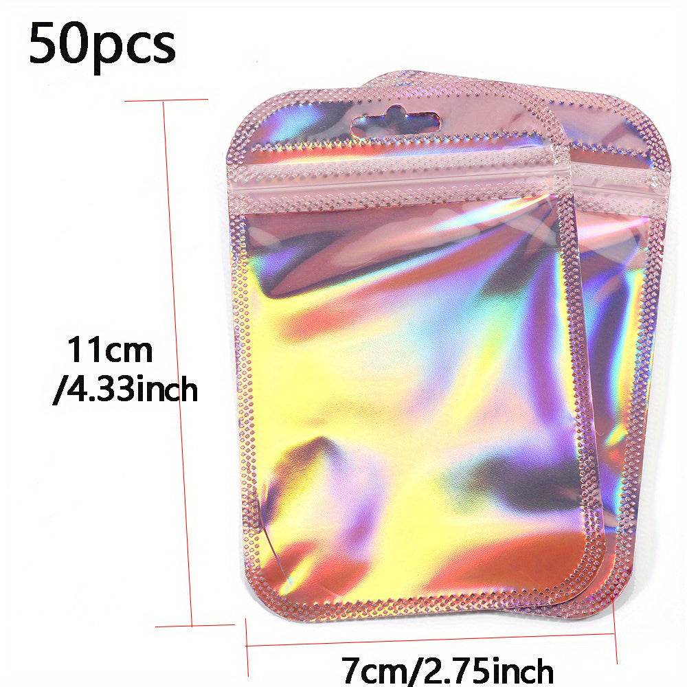 Laser OPP Zip Lock Packaging Bags
