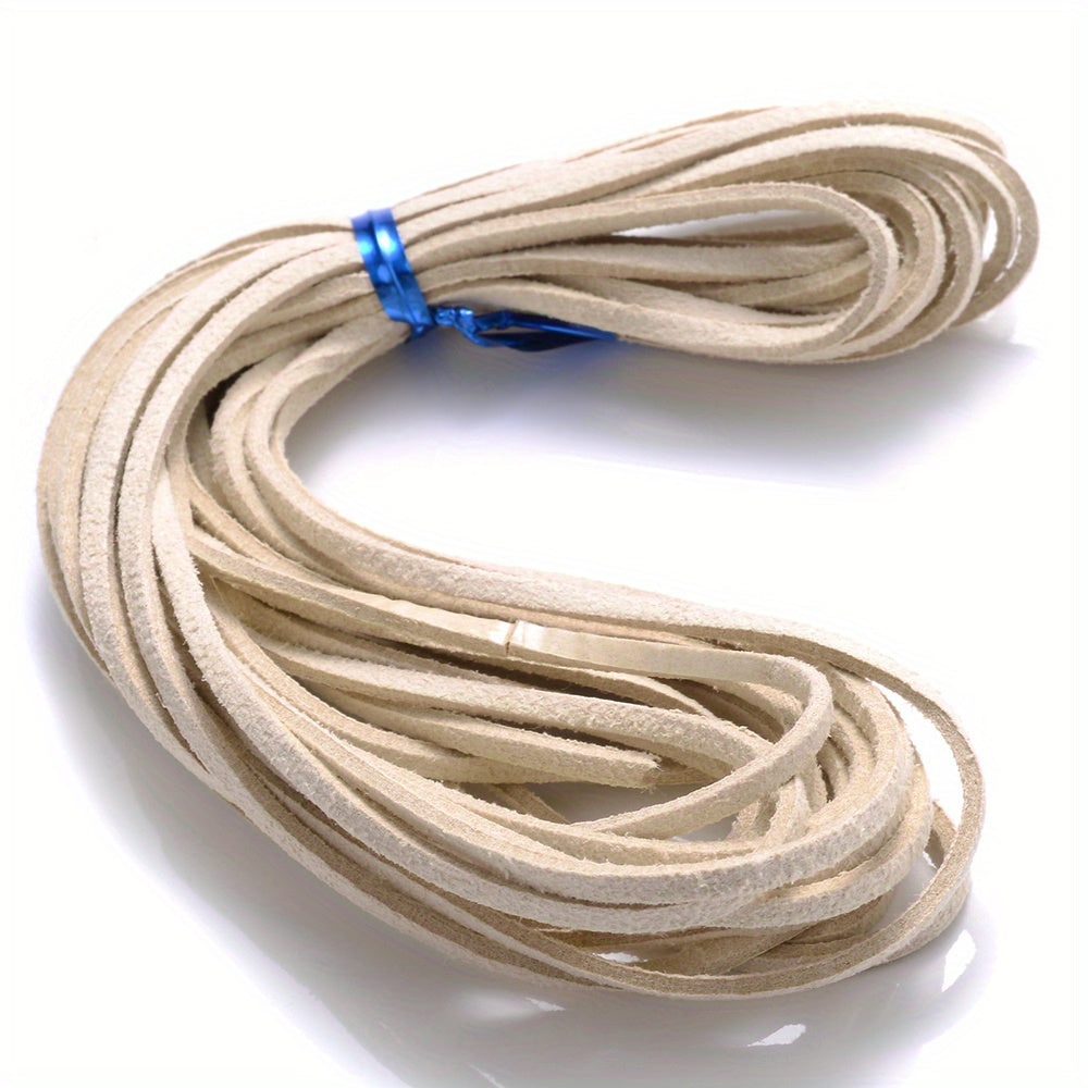 5m 2.5mm Flat Korean Velvet Cord for Jewelry Making