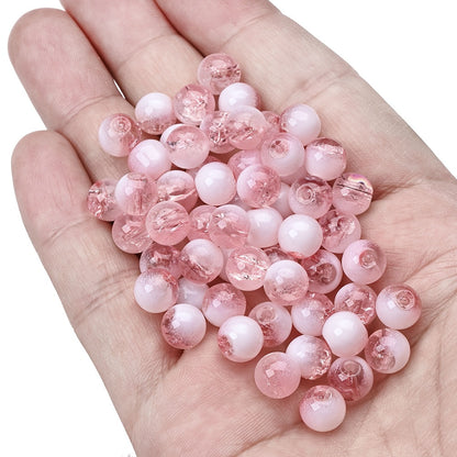 Milk Cap Glass Beads