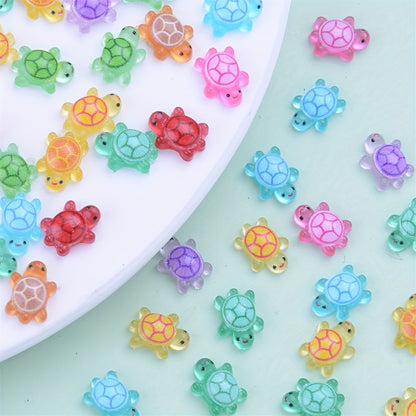 Luminous Resin Turtle Patches