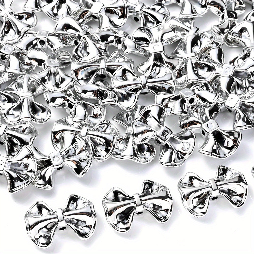 Acrylic Bow Beads