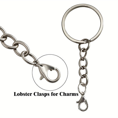 Screw Eye Pin Key Rings