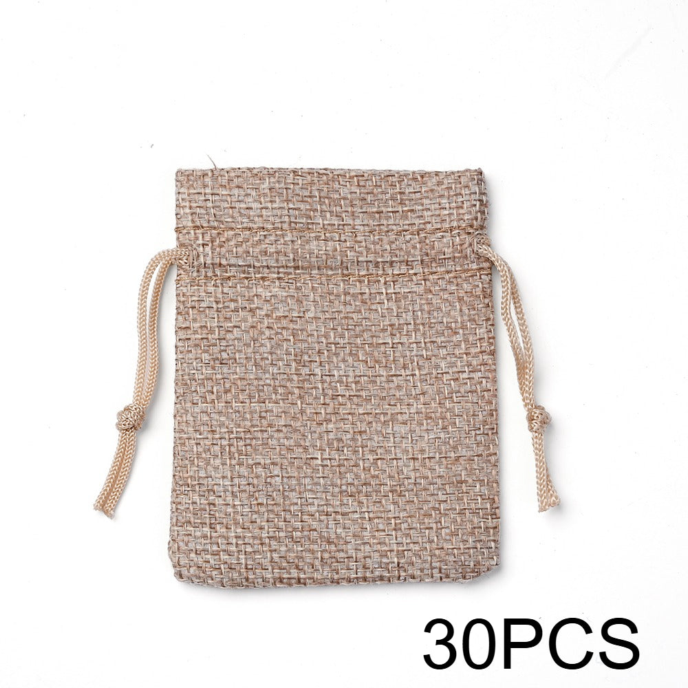 Linen Drawstring Gift Bags