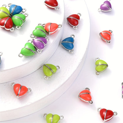Luminous Heart Magnetic Clasps