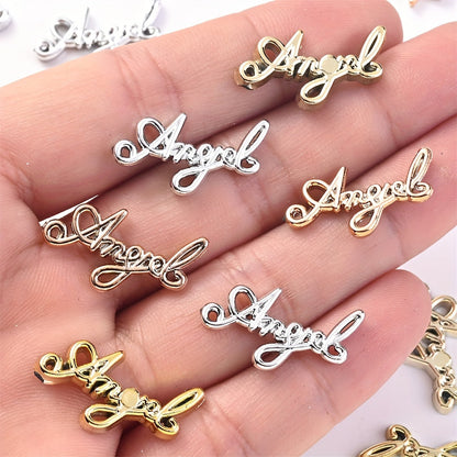 Angel Letter Patch Beads