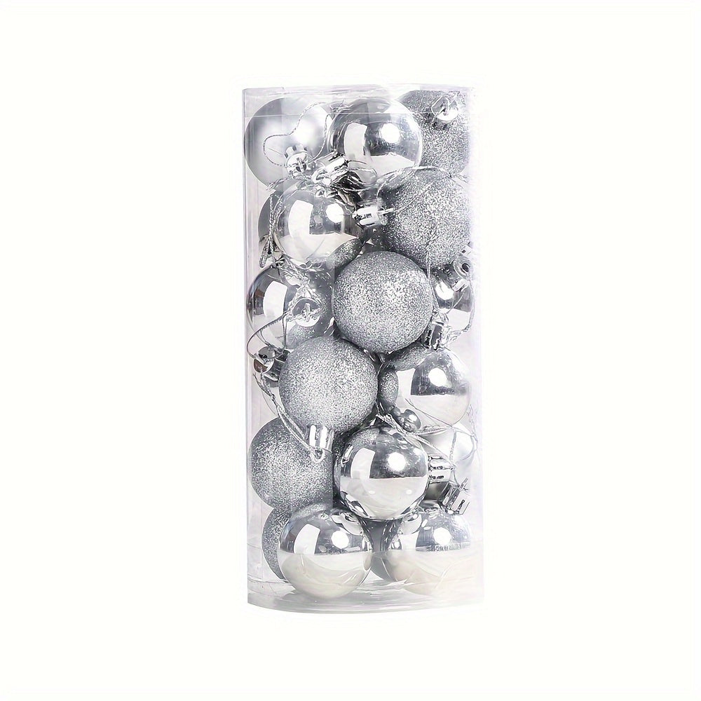 Plastic Christmas Ball Charms