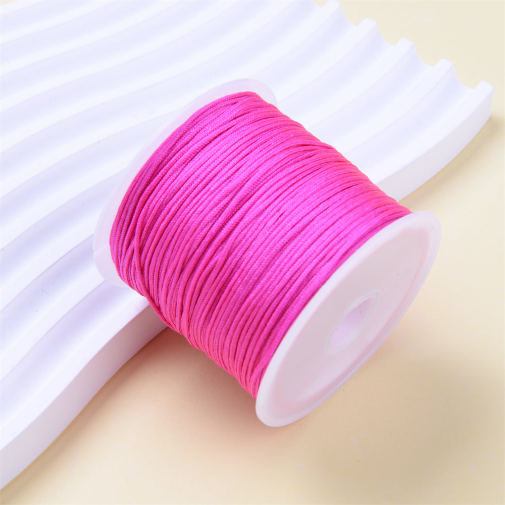 20m 0.8mm Colorful Nylon Chinese Knot Cord