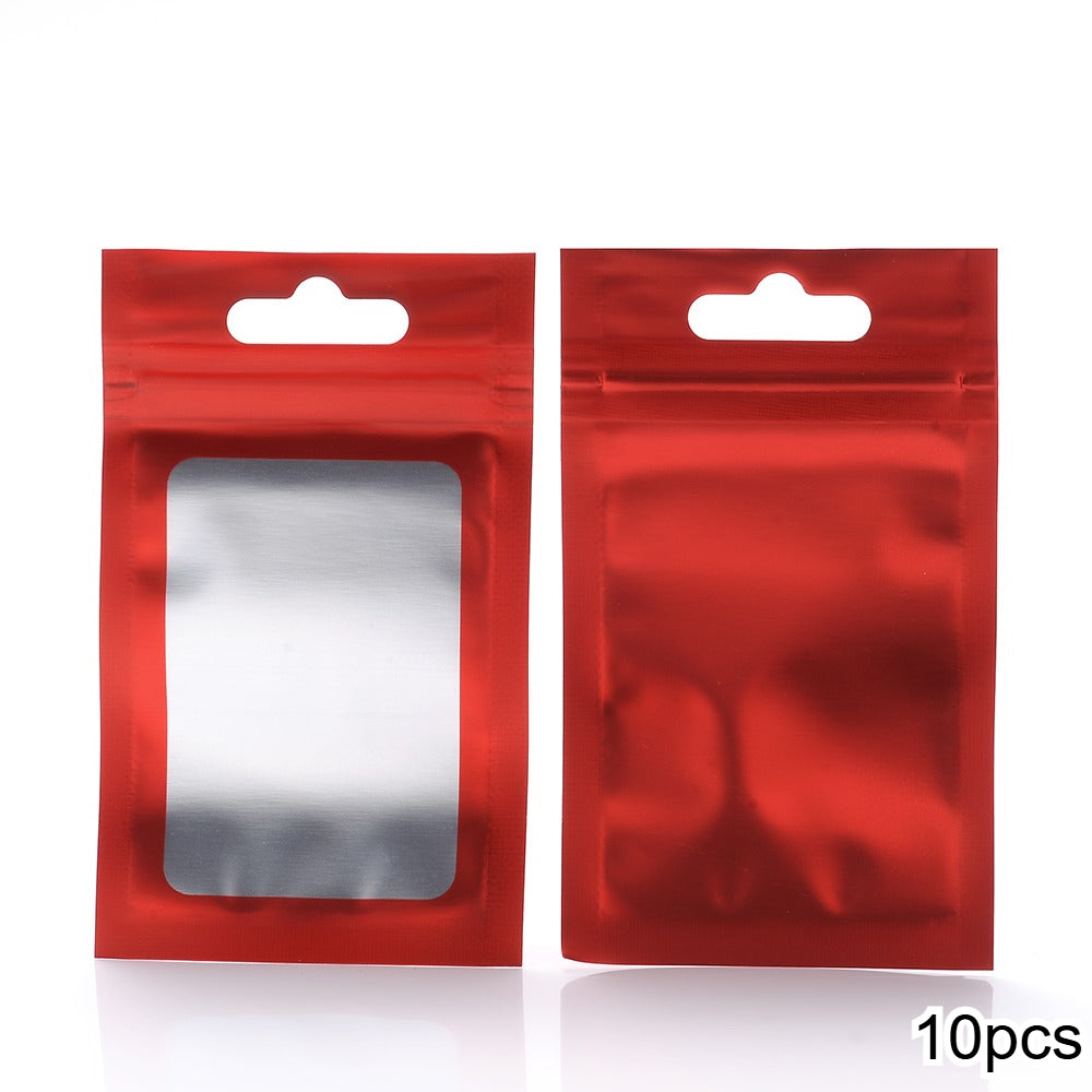 10PCS 11×16cm Resealable Jewelry Storage Bag Set