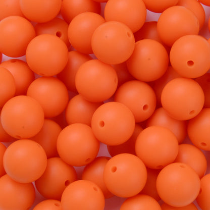 12 mm Round Silicone Beads