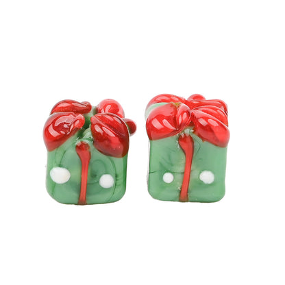 Christmas Glass Beads
