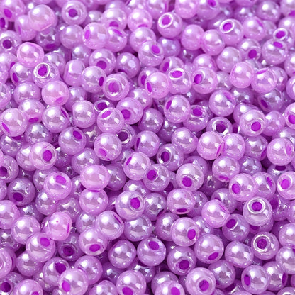 200PCS 4mm Cream Glass Rice Beads