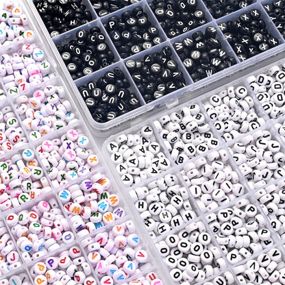 Acrylic Letter Beads Set