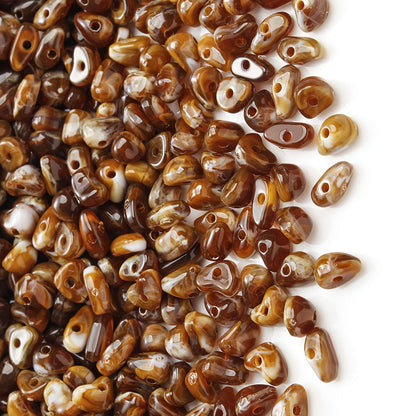 Mixed Color Irregular Acrylic Loose Beads