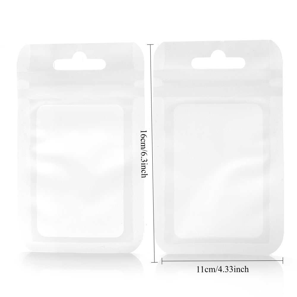 10PCS 11×16cm Resealable Jewelry Storage Bag Set