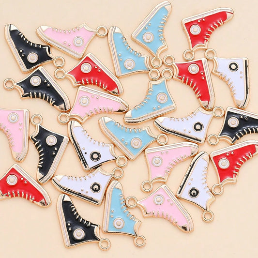 Canvas Shoe Alloy Charms