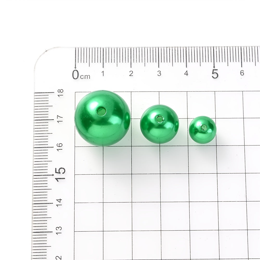 Christmas Acrylic Round Beads