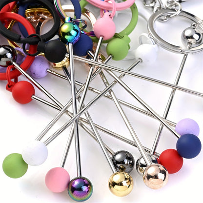 Candy Color Gradient Keychain Pendant